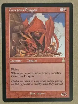 Covetous Dragon - Urza's Destiny - Near Mint | MTG - Image 1