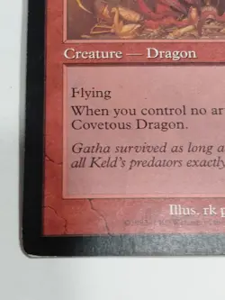 MTG Covetous Dragon Urza's Destiny 80/144 Regular Rare - LP - Image 3