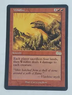 MTG Wildfire (Urza's Saga/Red/R) - BGM - Image 1