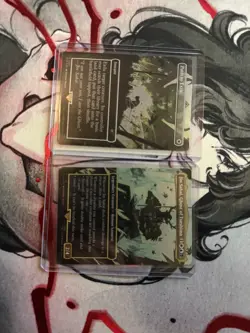 MTG Jin Sakai, Ghost Of Tsushima FOIL Secret Lair Drop Magic NM + Path to Exile - Image 1