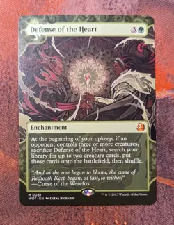 MTG Defense of the Heart - Wilds of Eldraine: Enchanting Tales Regular, NM - Image 1