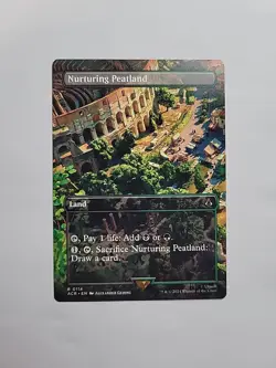 MTG - Nurturing Peatland (Borderless) ACR Regular Rare #0114 - Image 1