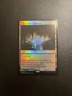 MTG Darkbore & Slitherbore Pathway Foil Kaldheim Rare, Near Mint Condition - Image 2