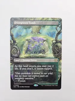 Overgrown Tomb (Borderless) Lorwyn Eclipsed Regular - Image 1