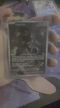 Mewtwo 052 Black Star Promo Illustration Rare Pokemon TCG Scarlet & Violet Holo - Image 2