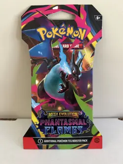 Pokemon Mega Evolution Booster Pack - 10 Cards Pack SEALED Cover Art is Correct - Image 1