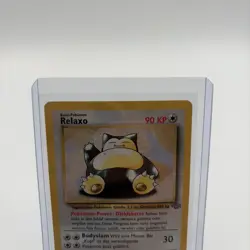 German Pokemon 1999 Jungle Snorlax Relaxo 27/64 GERMAN LP - Image 2