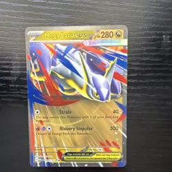 Pokemon Mega Latias ex 100/132 Me01: Mega Evolution Double Rare Holo 280HP - Image 1