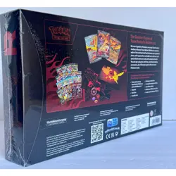 Team Rocket’s Moltres ex Ultra Premium Collection UPC Sealed Pokemon TCG 18 Pack - Image 4