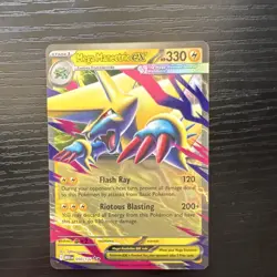 Pokemon Mega Manectric ex 050/132 Me01: Mega Evolution Double Rare Holo 330HP - Image 1