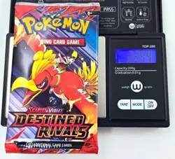 Pokemon TCG DESTINED RIVALS BOOSTER PACK LOT OF 6 Factory Sealed Heavy Weighed - Image 4