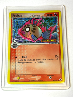 Feebas [Reverse Holo] #49 Pokemon Dragon Frontiers NM - Image 1
