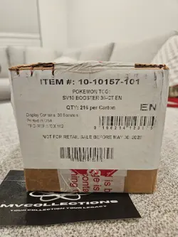 Pokemon TCG Destined Rivals BOOSTER BOX CASE Factory Sealed shipped double boxed - Image 1