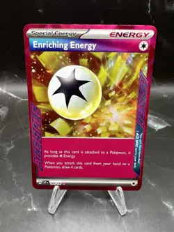 Enriching Energy ~ 191/191 ACE SPEC Rare Trainer Pokemon Surging Sparks SV8 : NM - Image 1