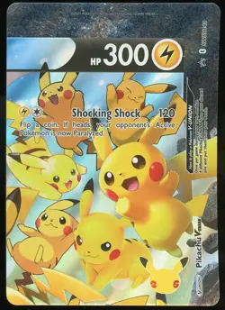 Pokemon TCG Pikachu V Union Top Right Corner Holo Promo SWSH140 NM - Image 1
