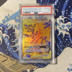 Pokemon Pikachu & Zekrom GX SM Black Star Promo SM248 Holo TAG TEAM PSA 5 - Image 1