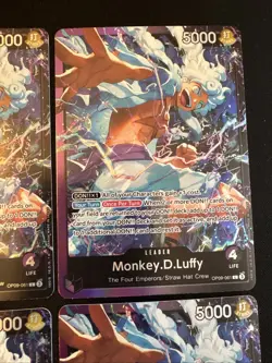 4 One Piece Monkey.D.Luffy (OP09-061) Starter Deck ST26 Leader Foil - Image 3