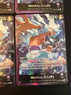 4 One Piece Monkey.D.Luffy (OP09-061) Starter Deck ST26 Leader Foil - Image 5