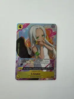 One Piece CCG S-Snake OP13-114 R Alternate Art - Near Mint! - Image 1