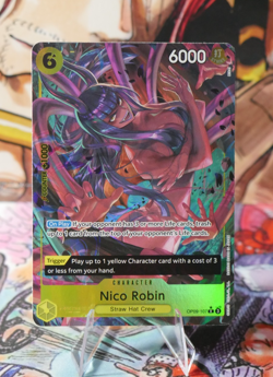 Nico Robin - OP09-107 - Alt Art - OP09 - One Piece TCG English NM Four Emperors - Image 1