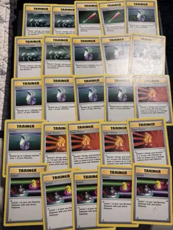 1999 Vintage Pokemon TCG - Base Shadowless Card Lot of 40 WOTC LP/MP - Image 1