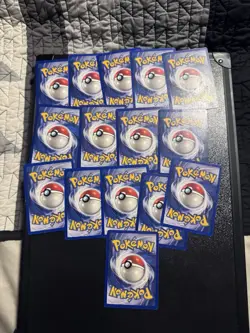 1999 Vintage Pokemon TCG - Base Shadowless Card Lot of 40 WOTC LP/MP - Image 3