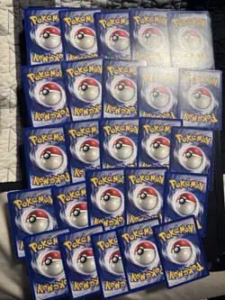 1999 Vintage Pokemon TCG - Base Shadowless Card Lot of 40 WOTC LP/MP - Image 4