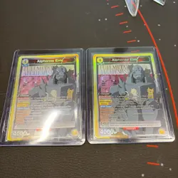Union Arena FMAB Alphonse Elric Sr 2 Card Lot - Image 1