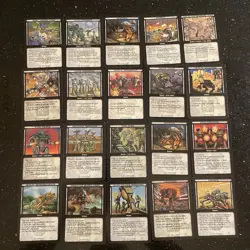 20 Mission Cards , 1997 Battletech CCG, No Duplicates Wizards Of The Coast - Image 1
