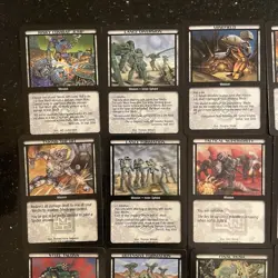 20 Mission Cards , 1997 Battletech CCG, No Duplicates Wizards Of The Coast - Image 2