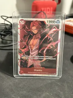One Piece CCG Shanks PRB-02 SR Foil Card OP09-004 NM - Image 1
