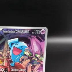 SV: Scarlet & Violet Promo Card - Team Rocket's Wobbuffet #203 Pokemon NM - Image 3