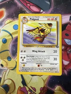 Pokemon Card Pidgeot 24/64 Jungle Non Holo Rare WOTC LP - Image 1
