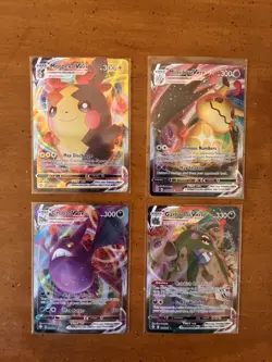 Lot of 4 Pokemon VMAX Cards NM - Image 1