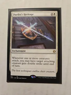 Duelist's Heritage - Jumpstart - LP - Rare - Enchantment - Image 1