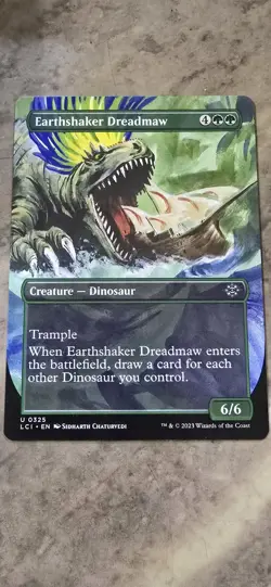 Earthshaker Dreadmaw (Borderless) The Lost Caverns of Ixalan Regular MTG NM - Image 1