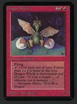 ***Alpha Dragon Whelp*** MTG Alpha Magic Kid Icarus - Image 1