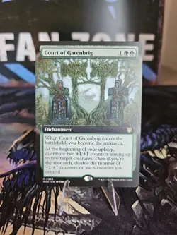 Court of Garenbrig (Extended Art) Commander: Wilds of Eldraine Regular Rare NM - Image 1