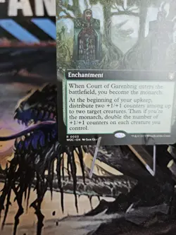 Court of Garenbrig (Extended Art) Commander: Wilds of Eldraine Regular Rare NM - Image 2