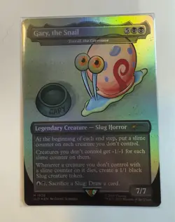 Gary, the Snail - Toxrill, the Corrosive (Rainbow Foil) Secret Lair Drop Foil NM - Image 1