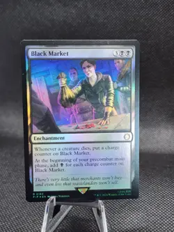 MTG - [FOIL] Black Market - Fallout - Image 1