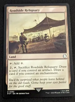 MTG - Roadside Reliquary - Universe Beyond: Fallout - Pack Fresh!! - Image 1