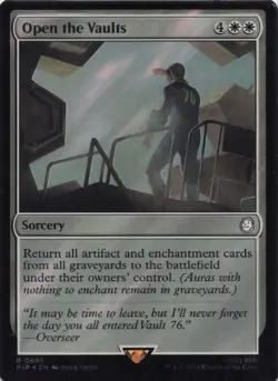 Open the Vaults NM Surge Foil Fallout #696 Rare MTG - Image 1