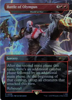 MTG Battle of Olympus (2208) | NM Foil | Secret Lair God of War {SLD} - Image 2