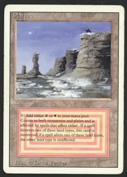 ***Plateau*** MTG Revised Magic Kid Icarus - Image 1