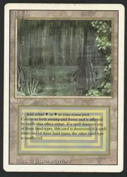 ***Bayou*** MTG Revised Magic Kid Icarus - Image 1