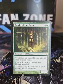 Oracle of Mul Daya Zendikar Regular Rare NM - Image 1