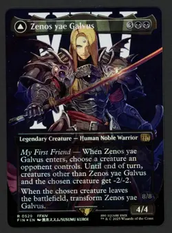 ***Surge FOIL Zenos Yaw Galvus Borderless*** MTG Unlimited Magic Kid Icarus - Image 1