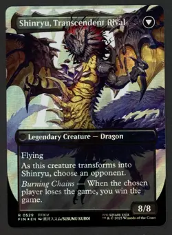 ***Surge FOIL Zenos Yaw Galvus Borderless*** MTG Unlimited Magic Kid Icarus - Image 2