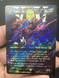 ***Surge FOIL Zenos Yaw Galvus Borderless*** MTG Unlimited Magic Kid Icarus - Image 3